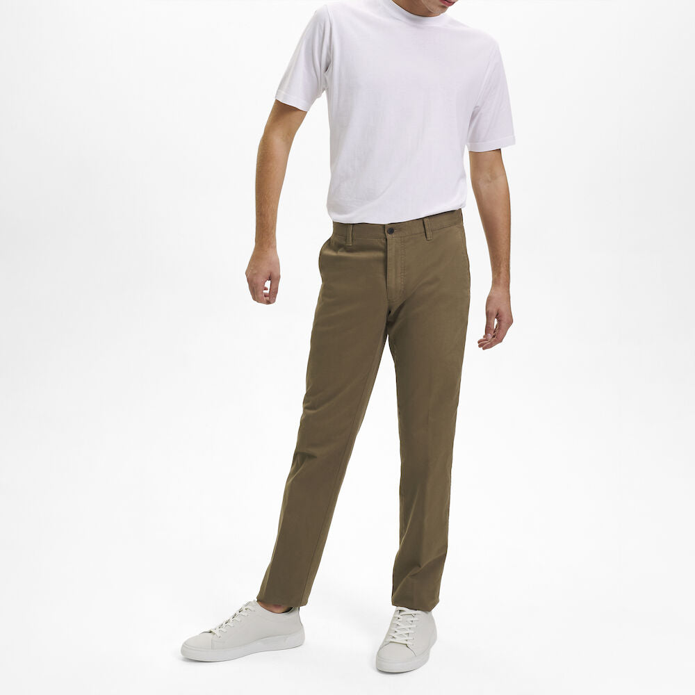 Sunwill Chinobuxur Twill Modern fit, Dark sand