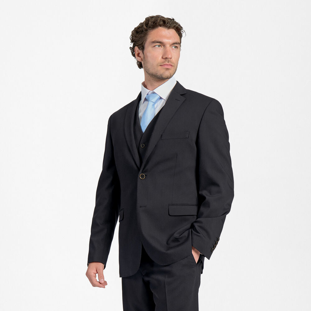 Sunwill Herrajakki Traveller Regular fit, Svartur