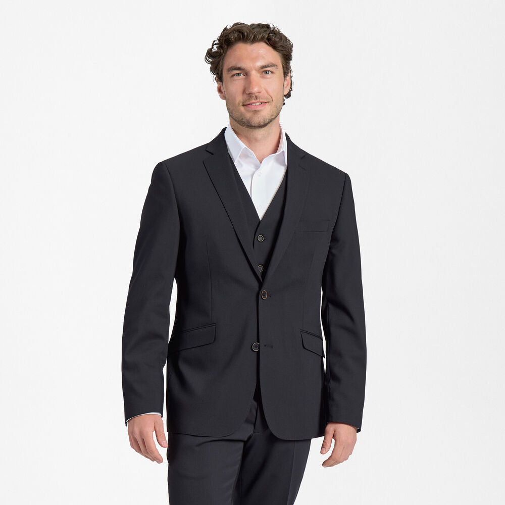 Sunwill Herrajakki Traveller Modern fit, Svartur