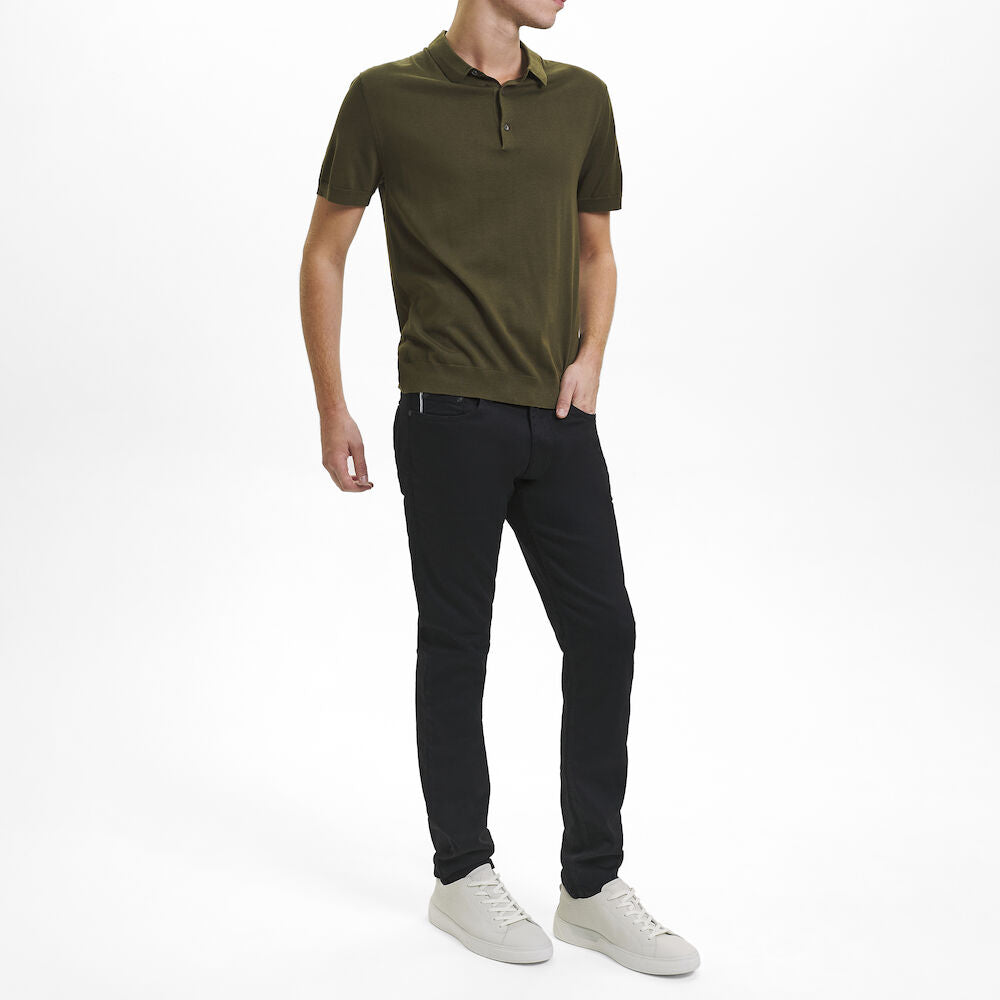 Sunwill Super Stretch Jeans Fitted Fit, Svartur (494-7894-100)