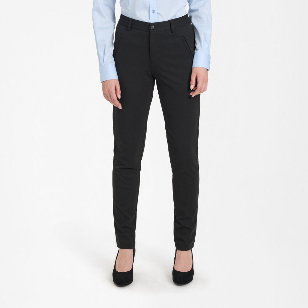 Sunwill Dömubuxur Extreme Flexibility Slim fit, Svartur