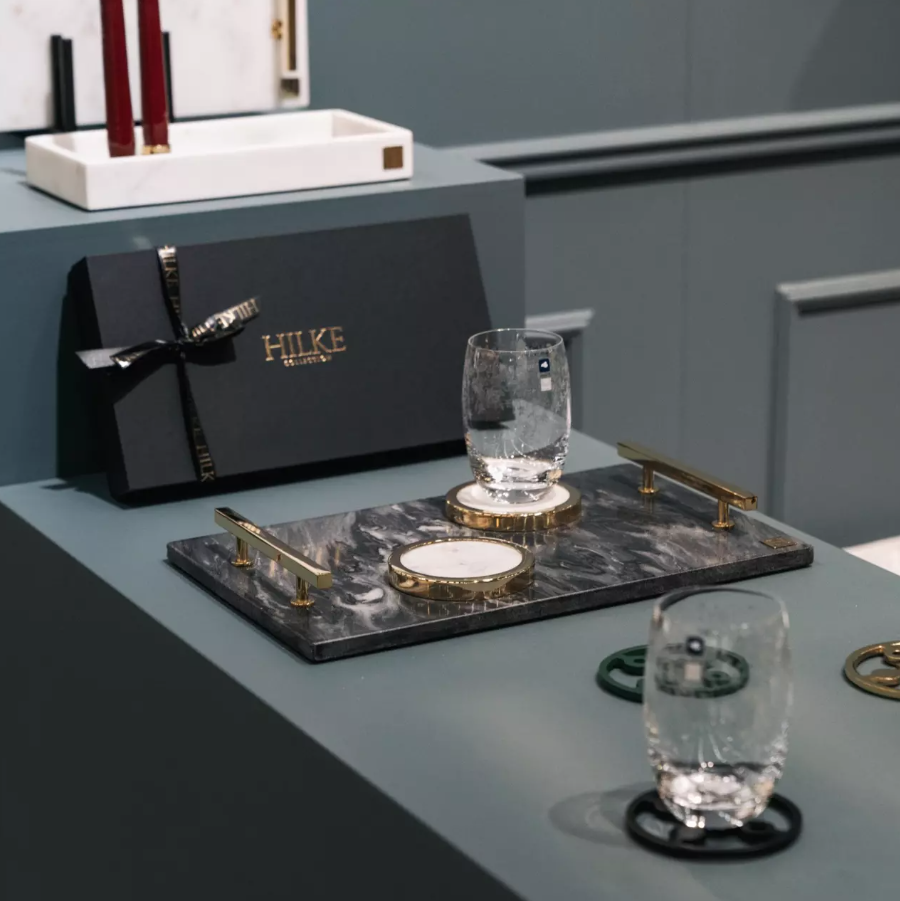 Coasters - Marble & Brass