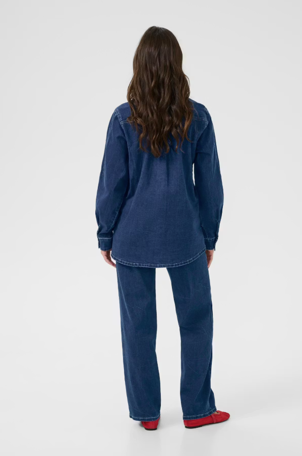 Maddie gallaefna skyrta