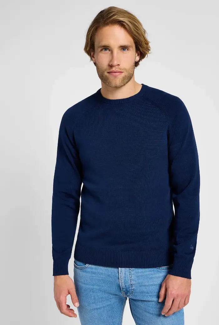 Lee - CLEAN RAGLAN SWEATER TRUE NAVY