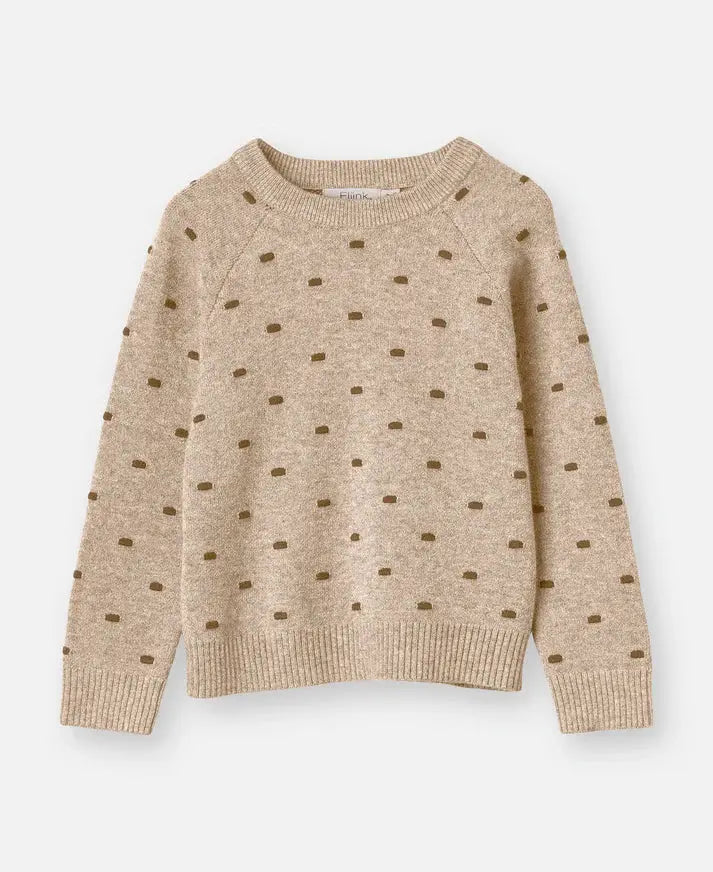 Benna Dot Pullover (Humus/Carafe)