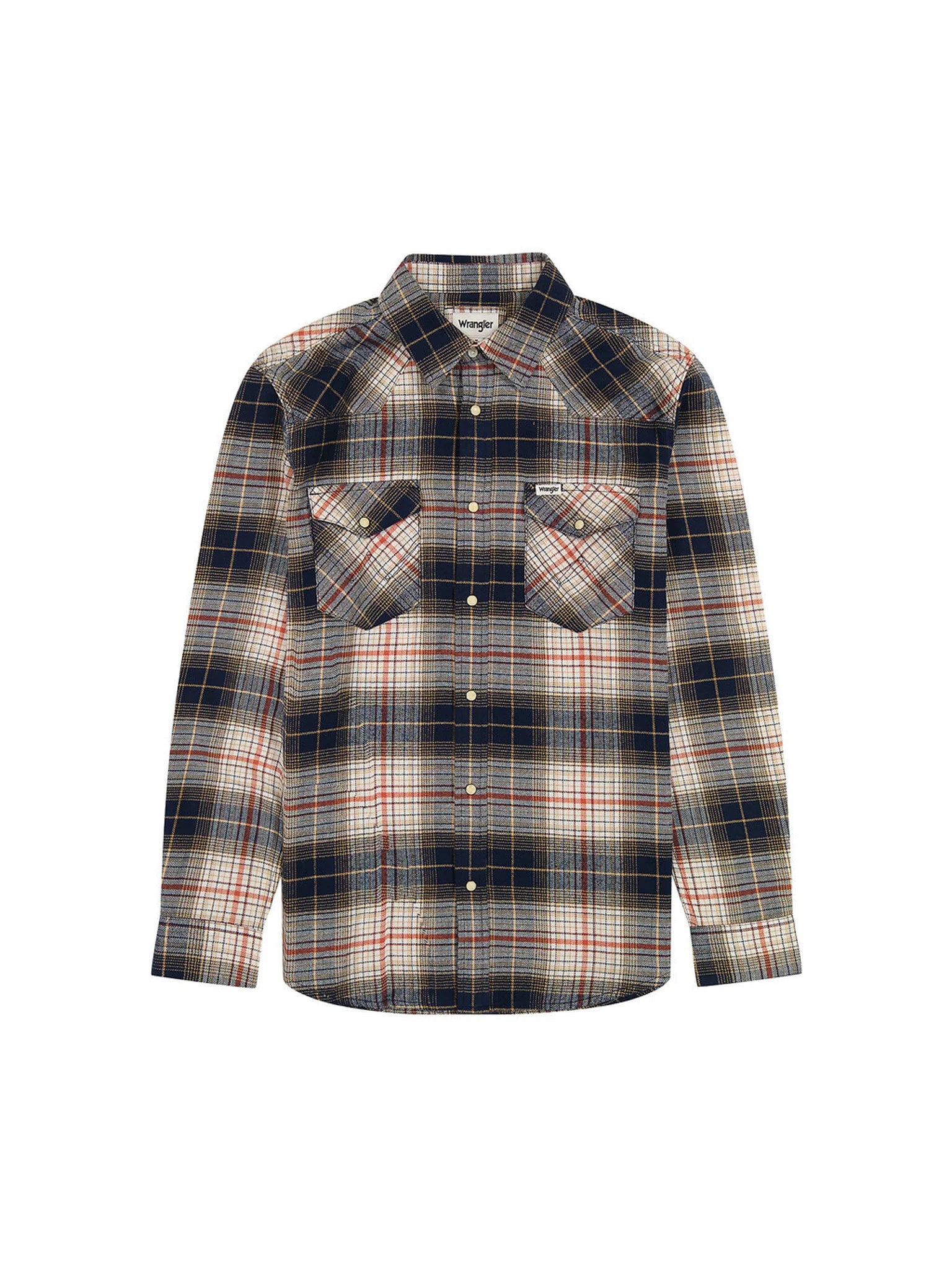 WESTERN SHIRT NAVY RED Skyrta