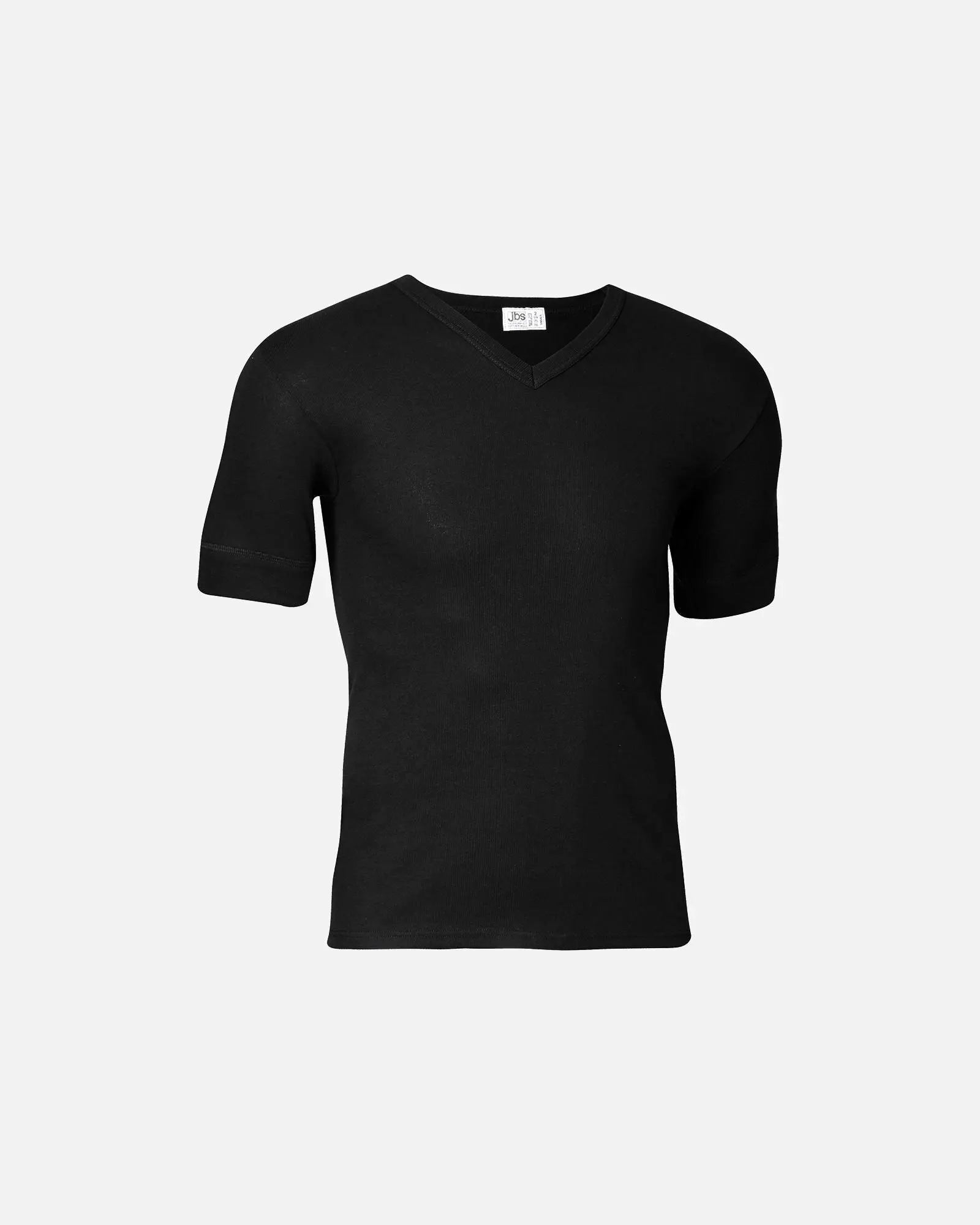 JBS t-shirt V-neck original (Black)