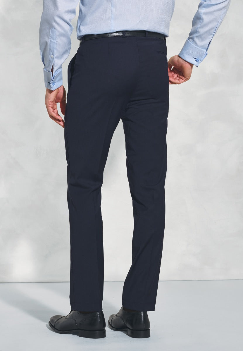 Brook Taverner Herrabuxur Avalino Tailored Fit, Dökkblár