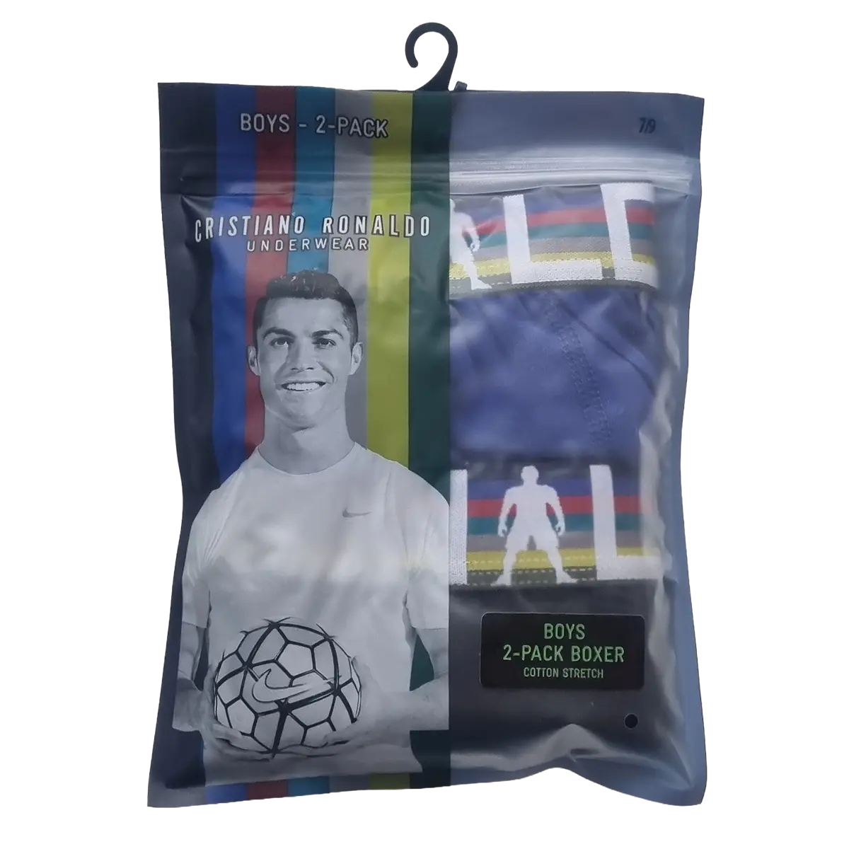 CR7 Boys Trunk 2-pack. (Multicolour)