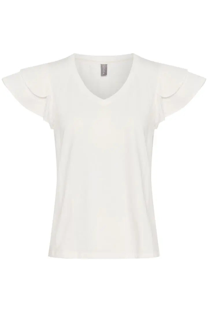 CUgith Poplin T-Shirt (Spring Gardenia)