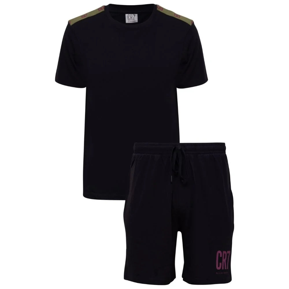 CR7 Mens pyjamas/shorts (Black)
