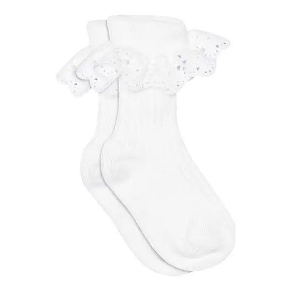 Lisa socks - lace (White)