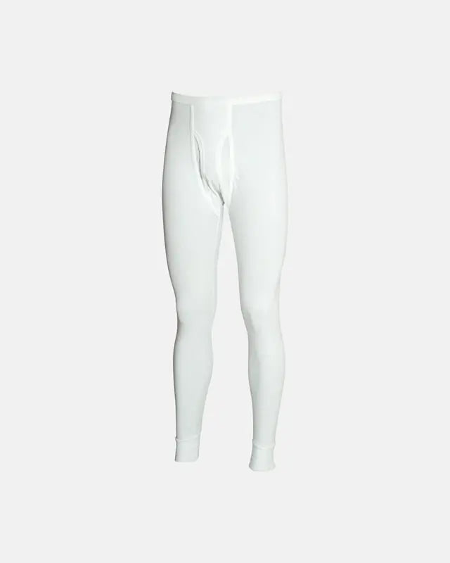 Benklæder lang ben m/gylp (White)