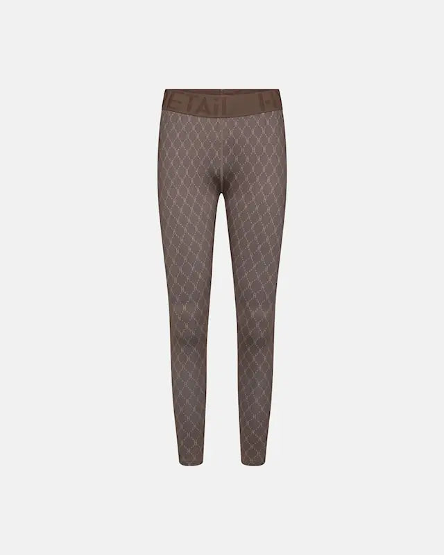 HYPETHEDETAiL printed legging (Brown)