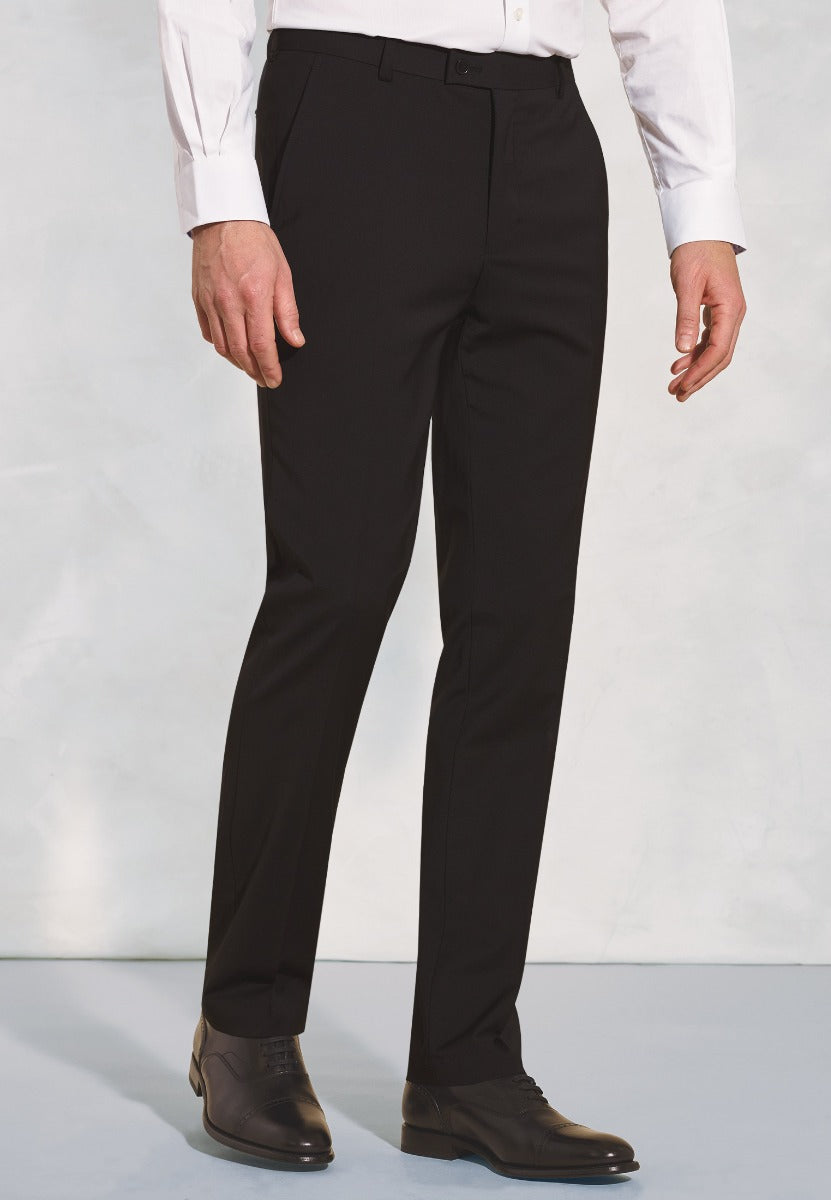 Brook Taverner Herrabuxur Cassino Slim Fit, Svartur