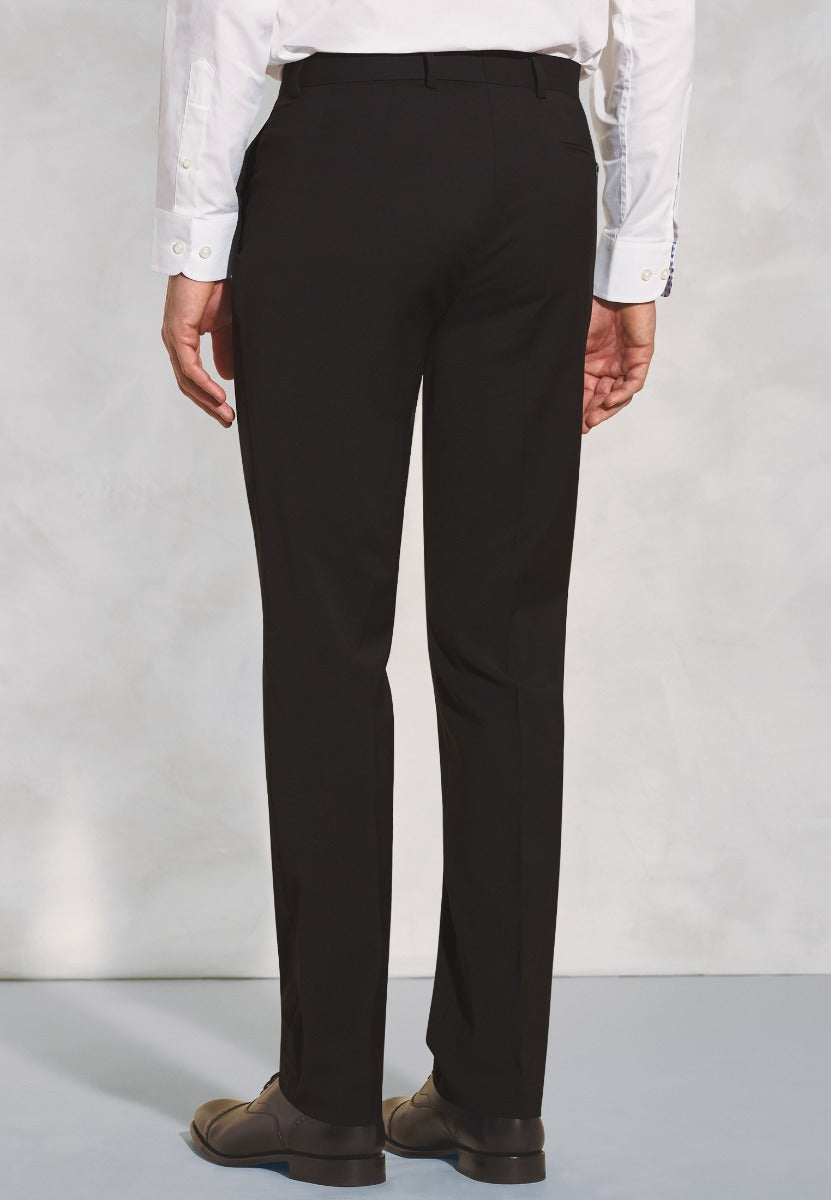 Brook Taverner Herrabuxur Cassino Slim Fit, Svartur