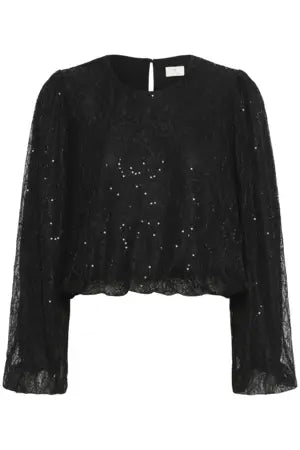 KAotilia  Blouse-Black Deep