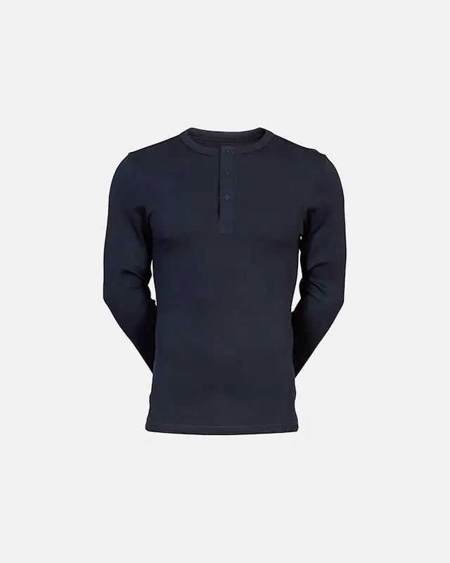 JBS grandad long sleeve (Navy)