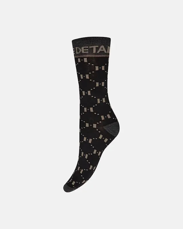 HYPETHEDETAiL ankle socks-Black