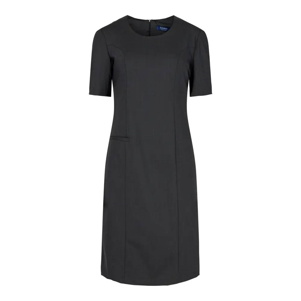 Traveller Regular Fit Dress (Charcoal)