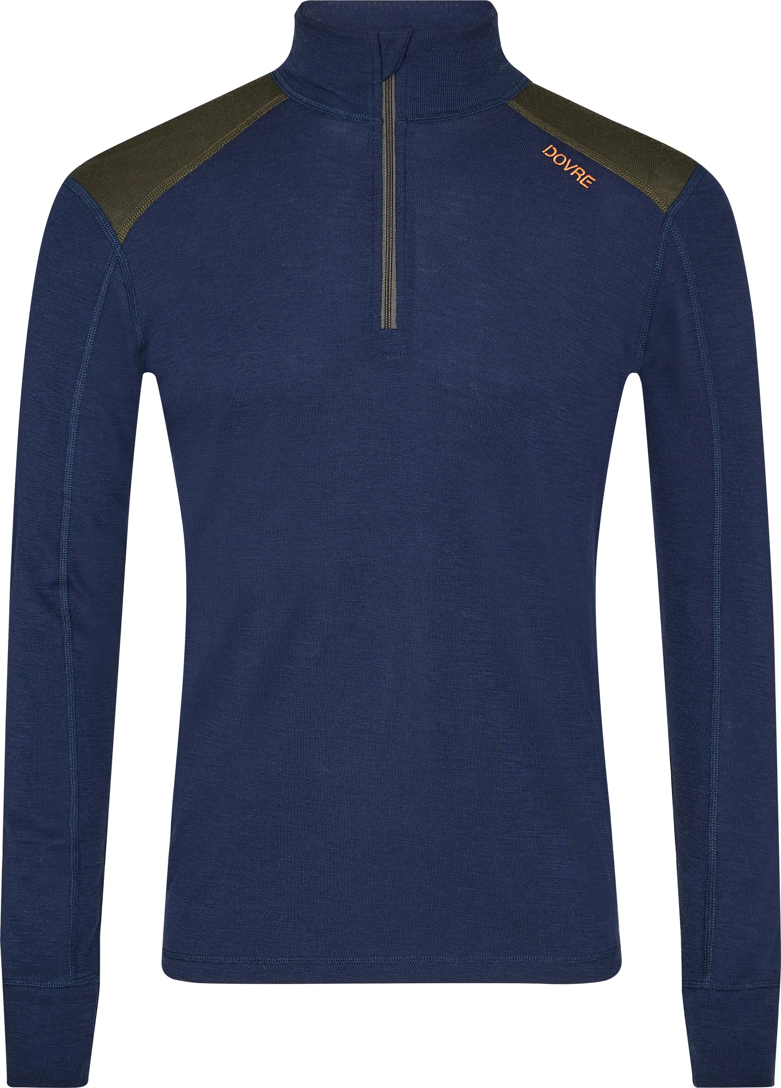 Dovre Half Zip Baselayer (Blue)