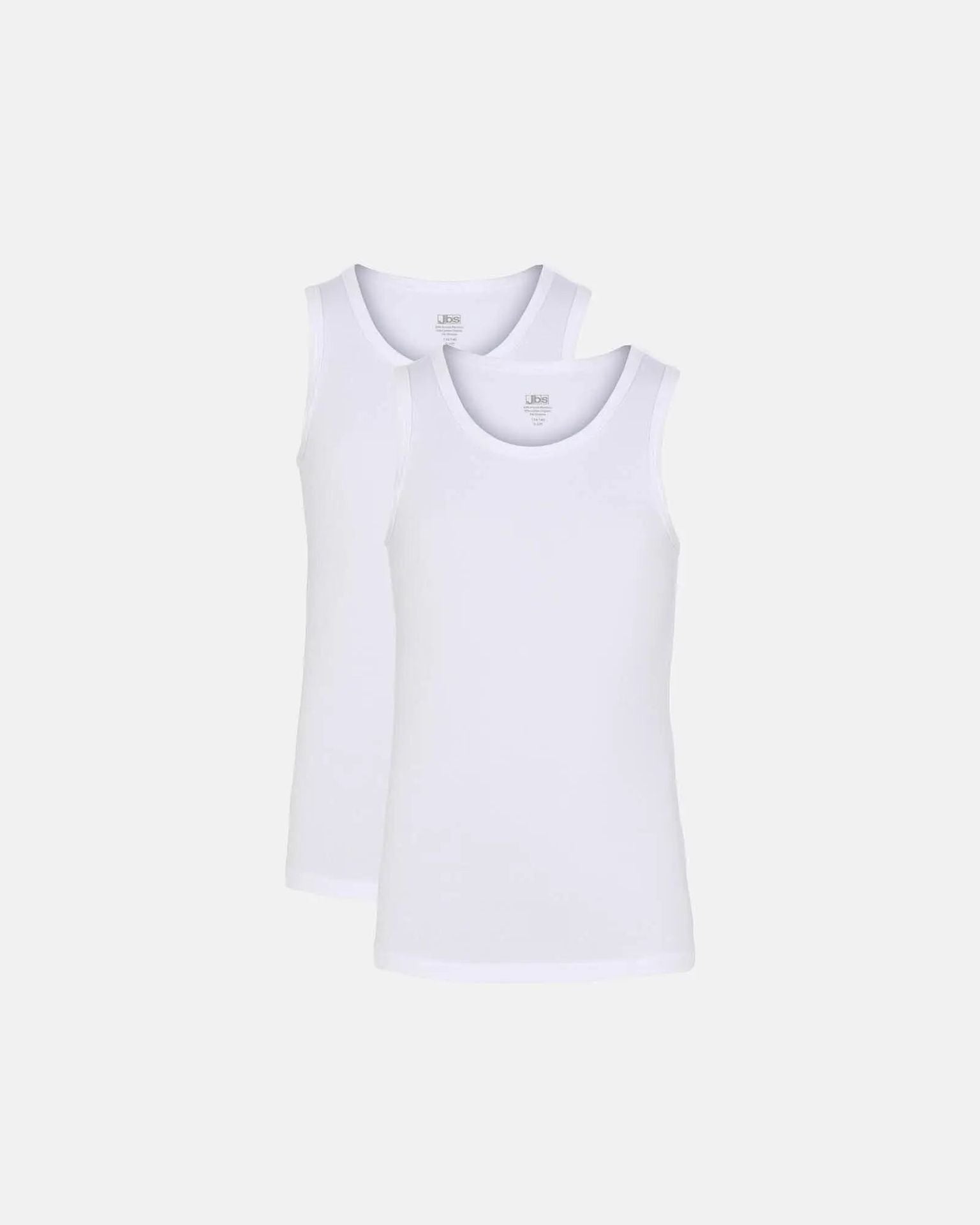 JBS Boys 2-pack singlet FSC (White)