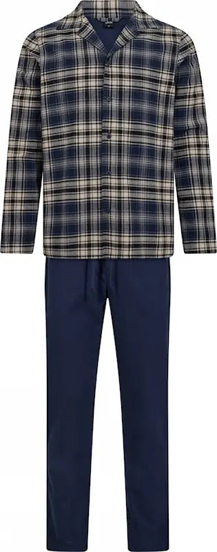 JBS pyjamas flannel. (Navy)