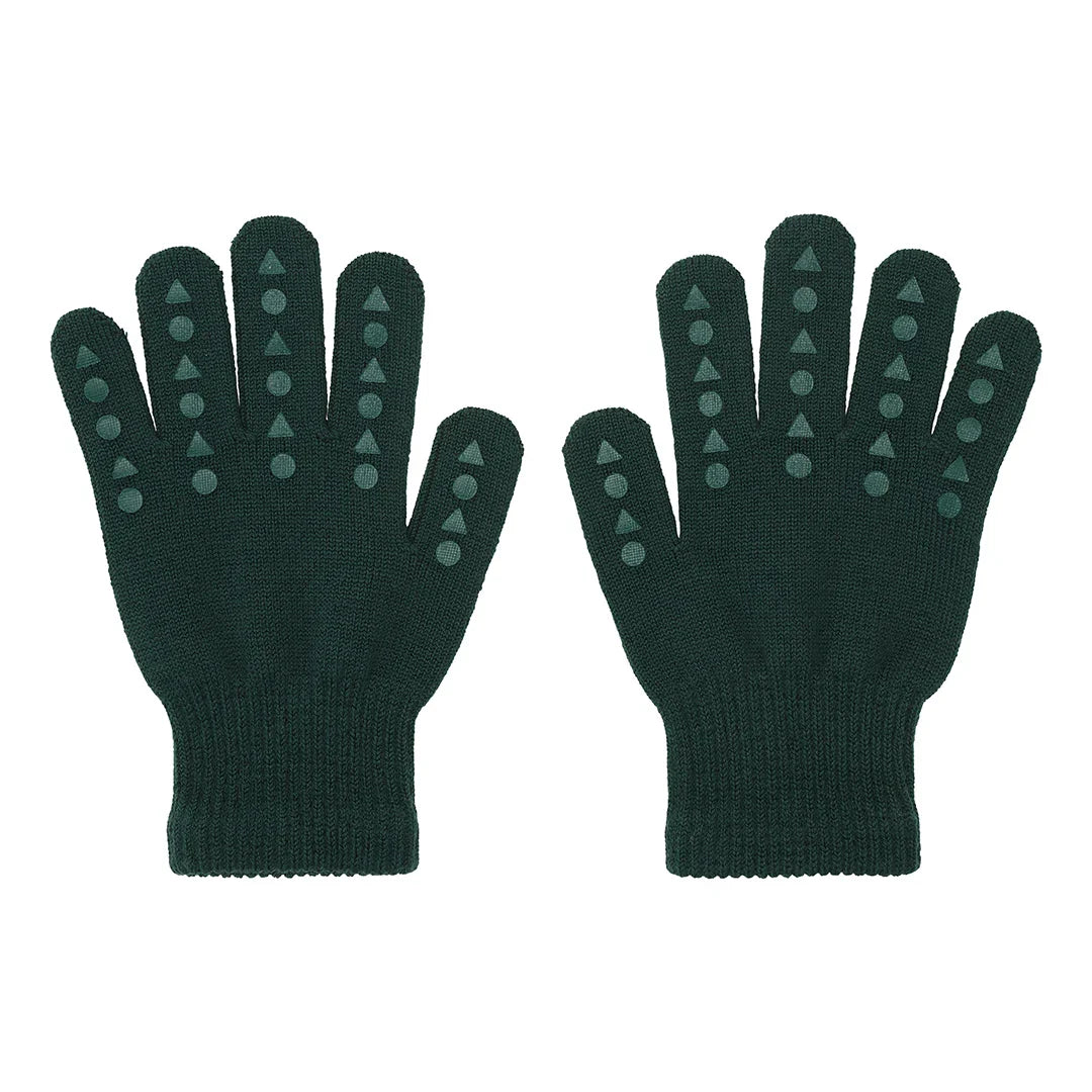 Barnavettlingar Wool Grip