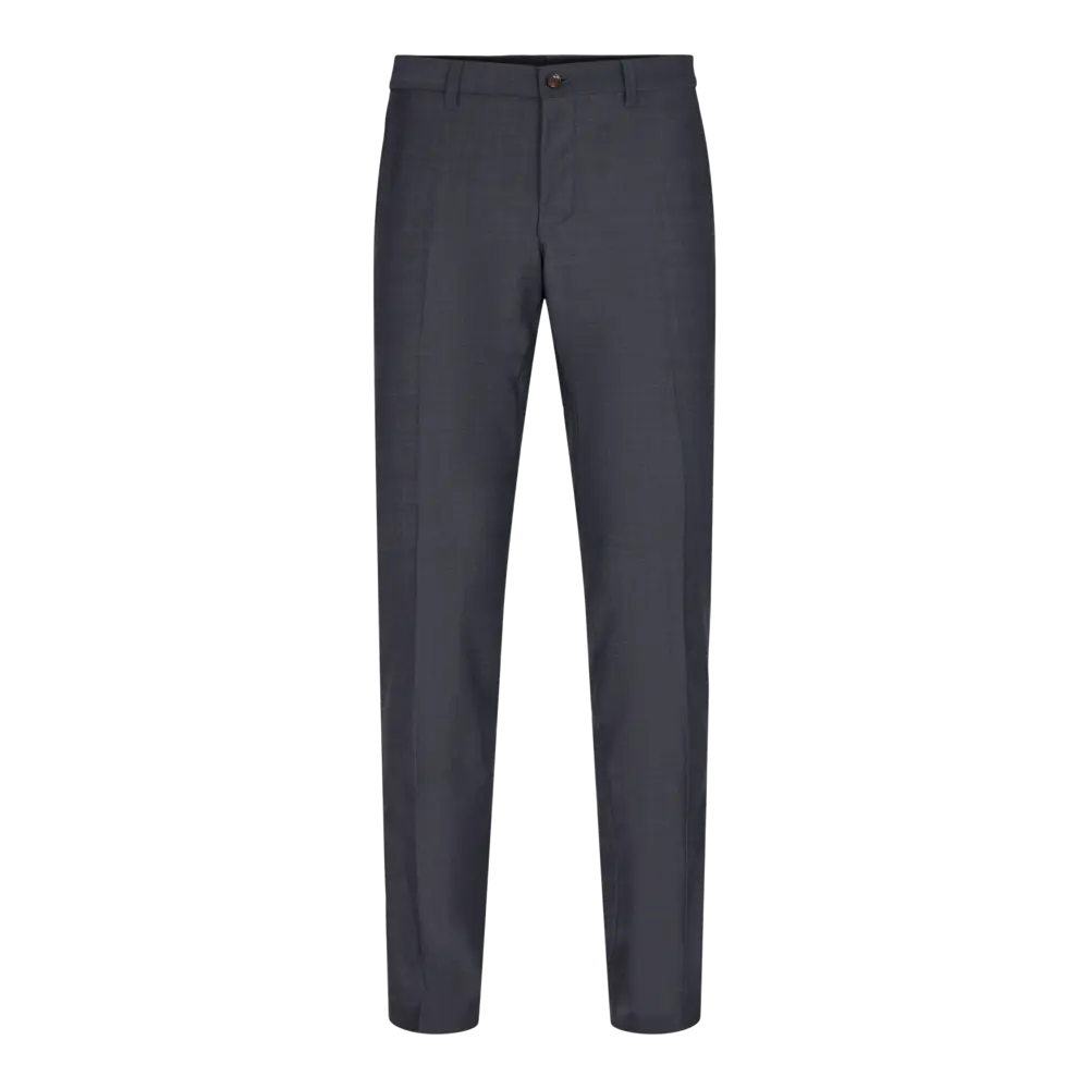 Wool Trousers in Modern Fit (Charcoal)
