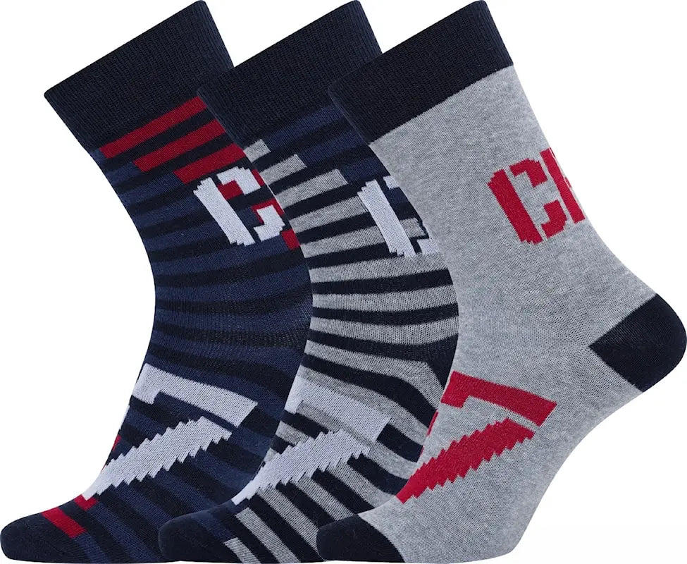 CR7 KIDS SOCKS 3-PACK Multicolour