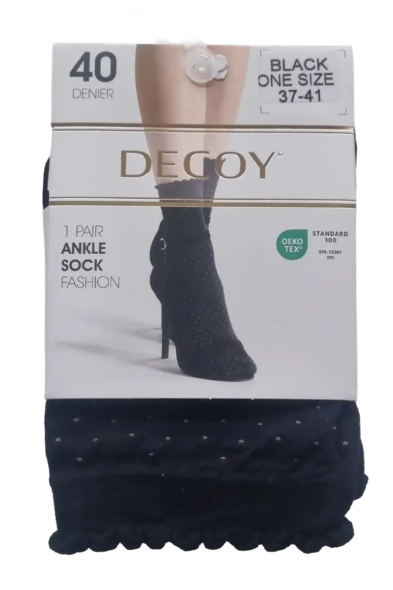DECOY ökklasokkar 40den