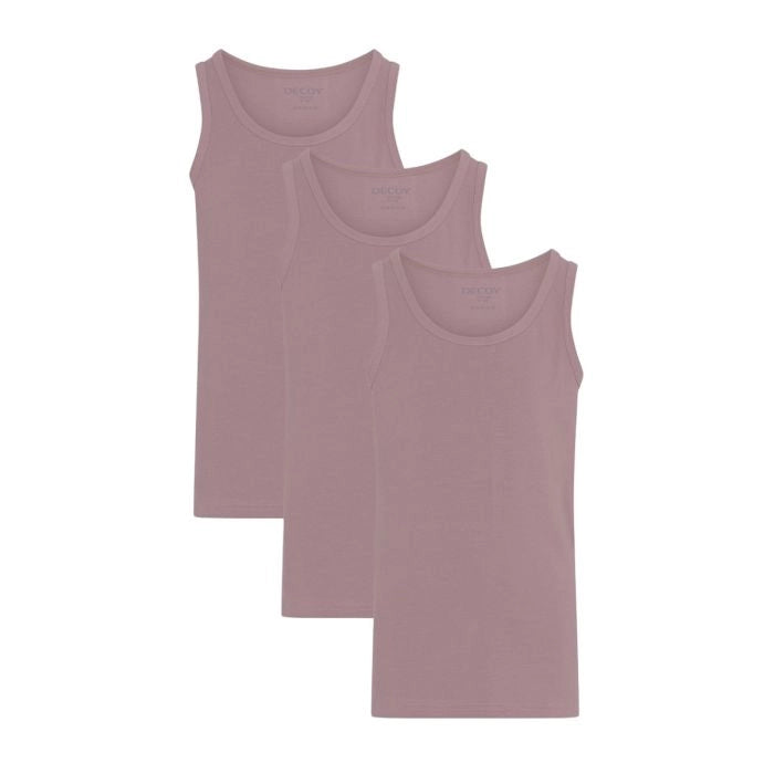 DECOY girls 3-pack singlet (Rose)