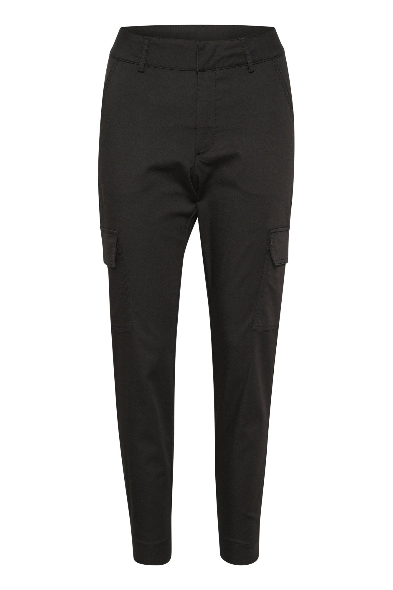 Lea 7/8 Pocket Pants (Black Deep)