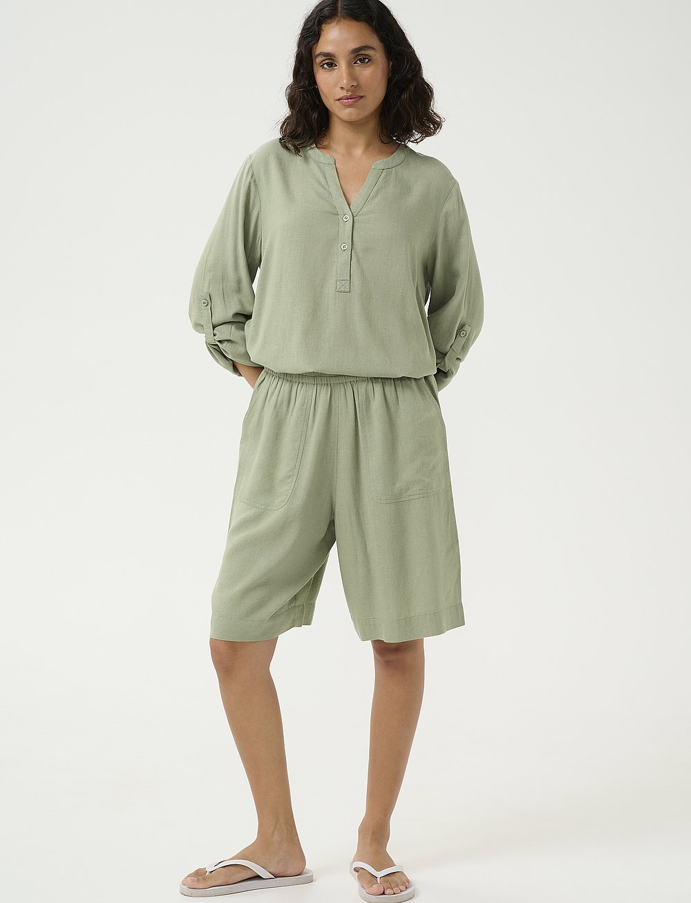 KAmilia Shorts-GREEN