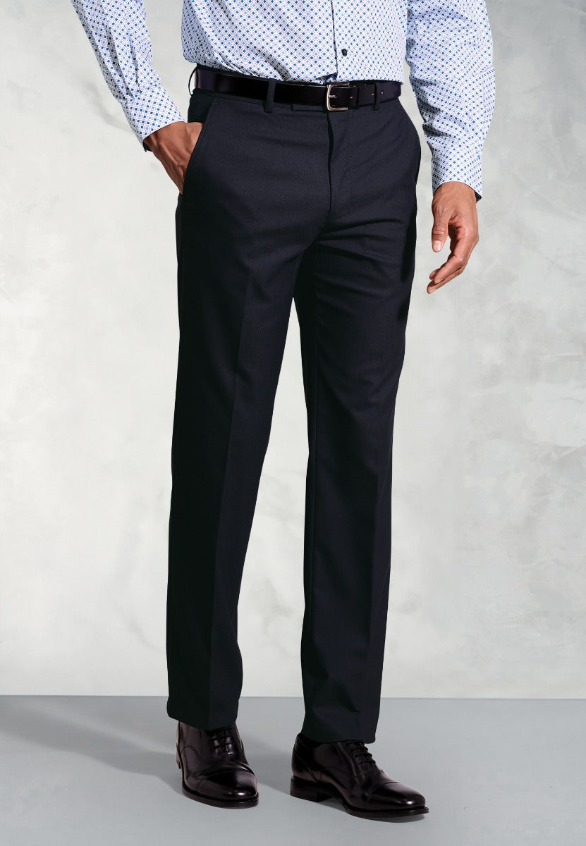 Brook Taverner Herrabuxur Monaco Tailored Fit, Dökkblár