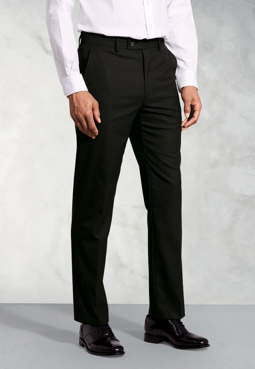 Brook Taverner Herrabuxur Monaco Tailored Fit, Svartur