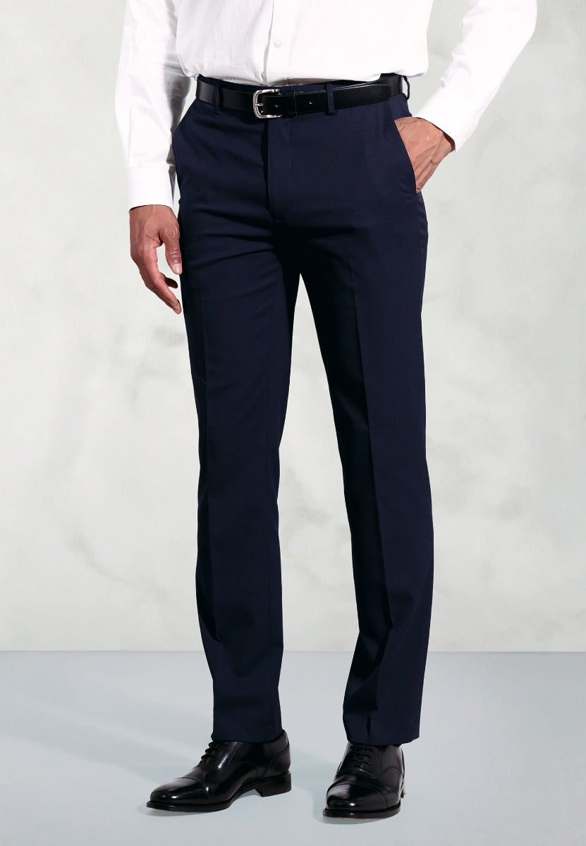 Brook Taverner Herrabuxur Phene Tailored Fit, Dökkblár