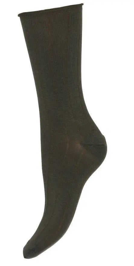 DECOY fínprjónaðir sokkar úr lífrænni bómull, Multicolour 9302