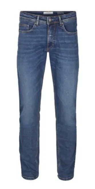 Super Stretch Jeans Fitted Fit, Indígó