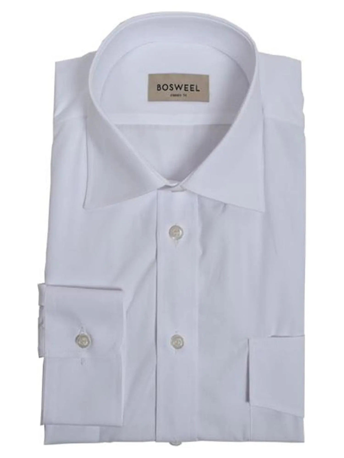 Bosweel Herraskyrta Uniform Modern Fit, Hvítur