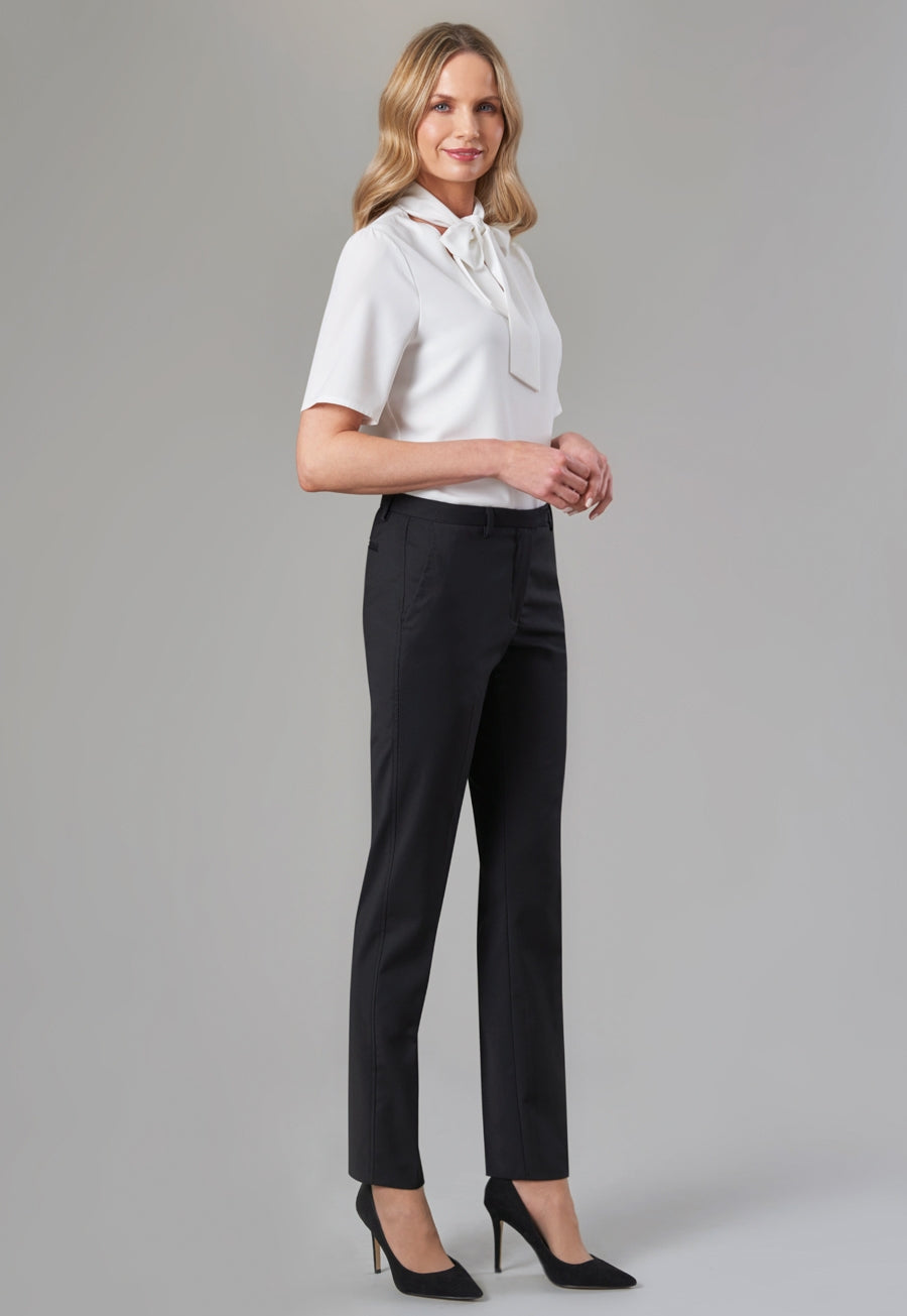 Brook Taverner Dömubuxur Torino Slim Leg, Svartur