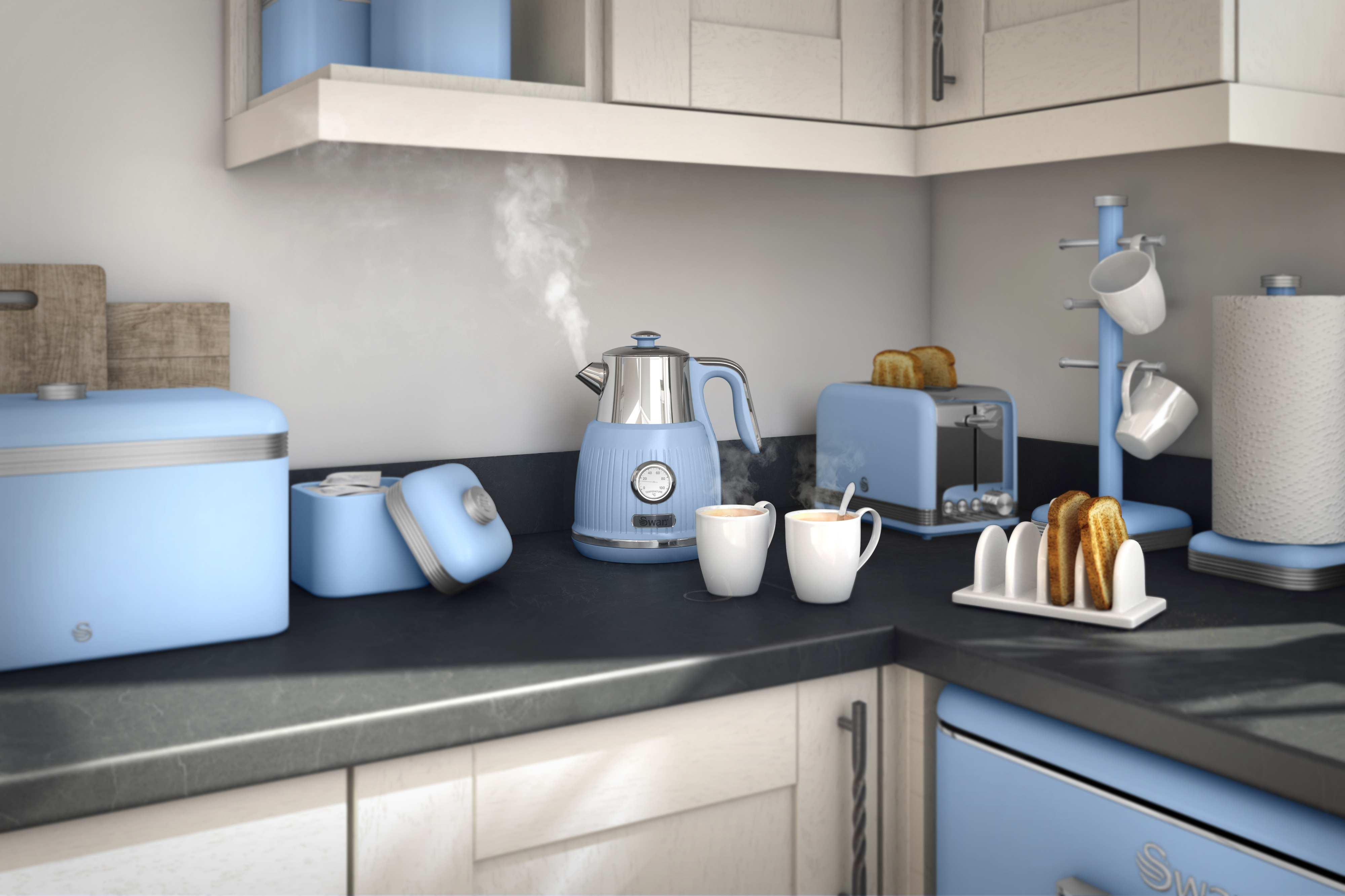 Swan Retro - Blá lína