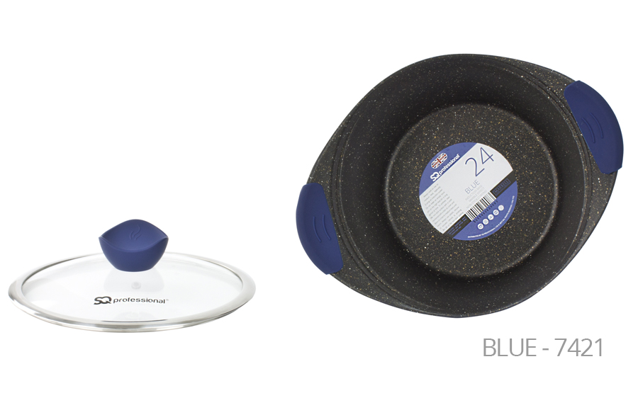 Caia Marbell - 3 potta sett - Blátt